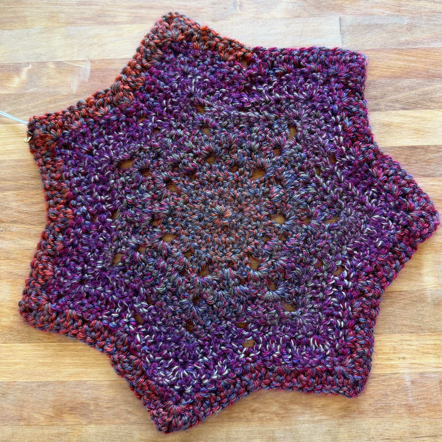 Crochet Doily @ THIS LAND YOGA