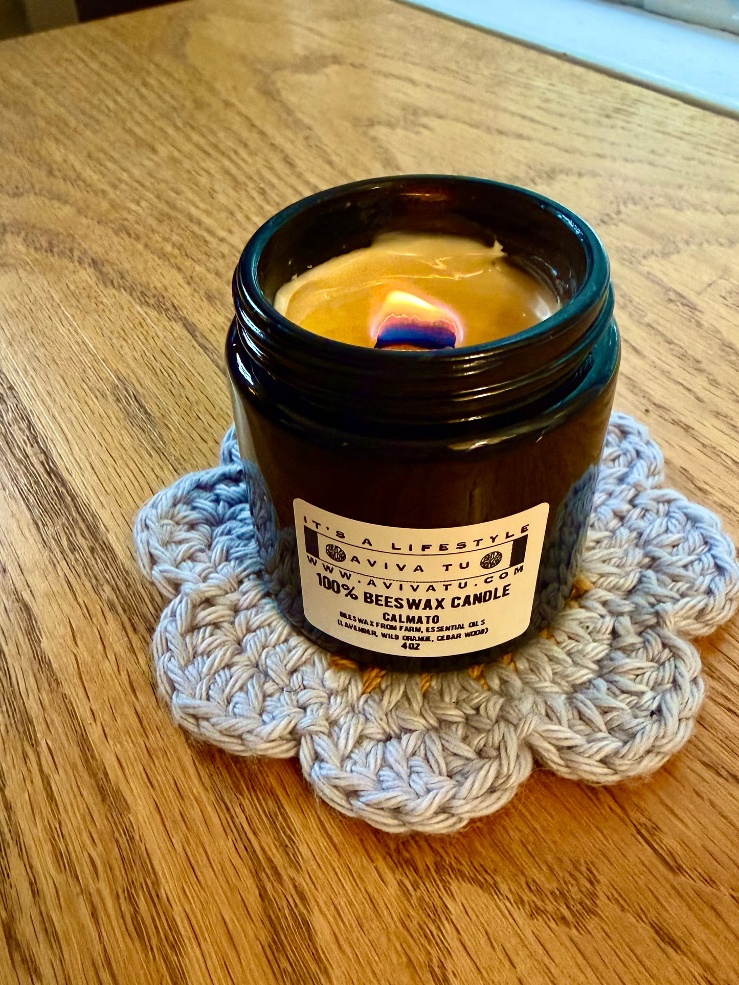 Beeswax Candle
